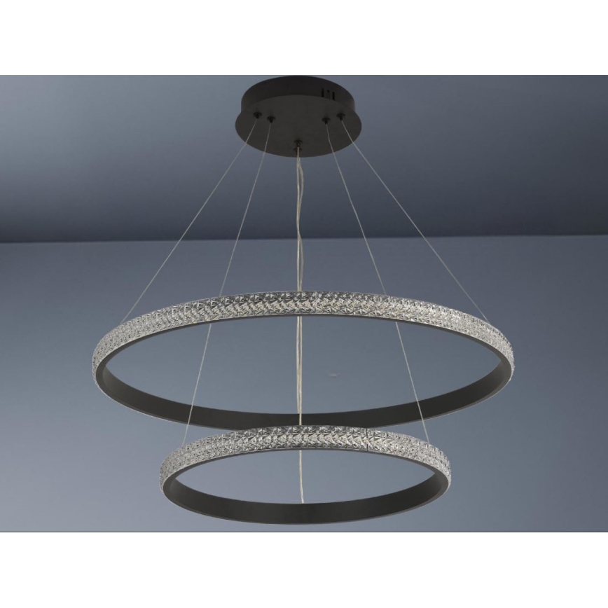 LED Hämardatav lühter LED/65W/230V 3000-6500K + kaugjuhtimispult