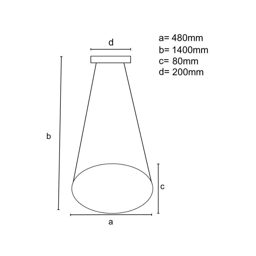LED Hämardatav lühter LED/65W/230V 3000-6500K kroom + kaugjuhtimispult