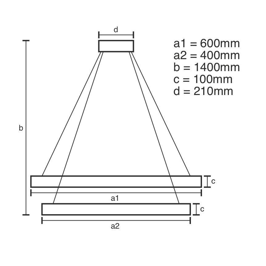 LED Hämardatav kristall-lühter LED/65W/230V 3000-6500K läikiv kroom + kaugjuhtimispult