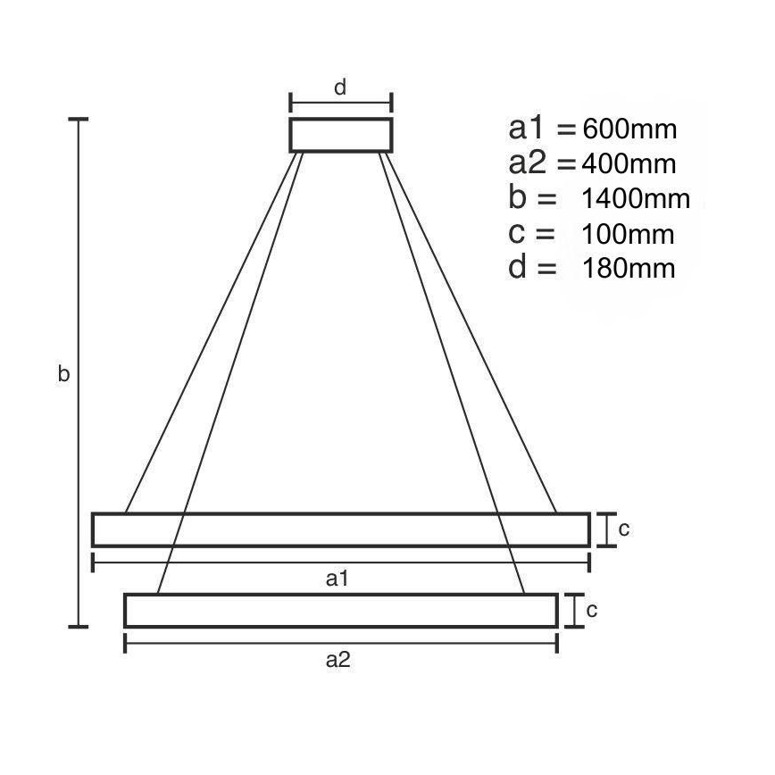 LED Hämardatav kristall-lühter LED/65W/230V 3000-6500K läikiv kroom + kaugjuhtimispult