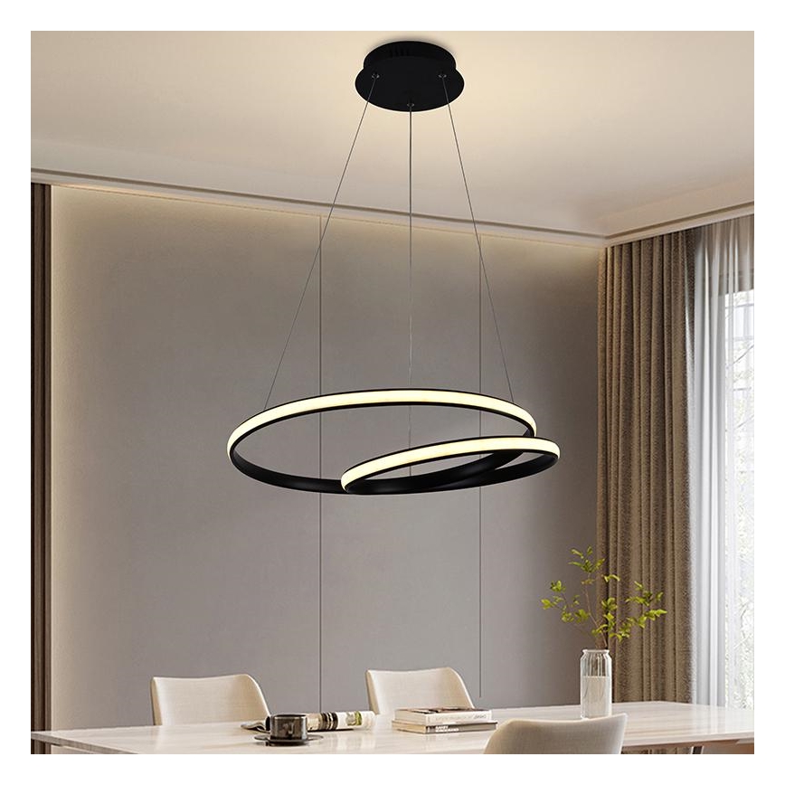 LED Hämardatav lühter LED/65W/230V 3000-6500K d. 56 cm + kaugjuhtimispult
