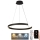 LED Hämardatav lühter LED/70W/230V 3000-6500K d. 60 cm + kaugjuhtimispult