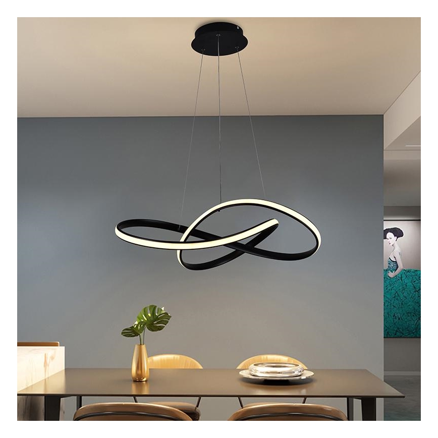 LED Hämardatav lühter LED/70W/230V 3000-6500K d. 55 cm + kaugjuhtimispult