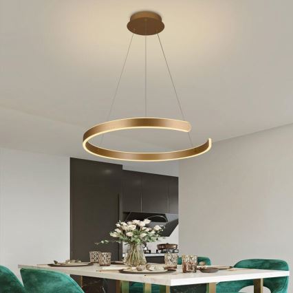 LED Hämardatav lühter LED/70W/230V 3000-6500K d. 60 cm + kaugjuhtimispult