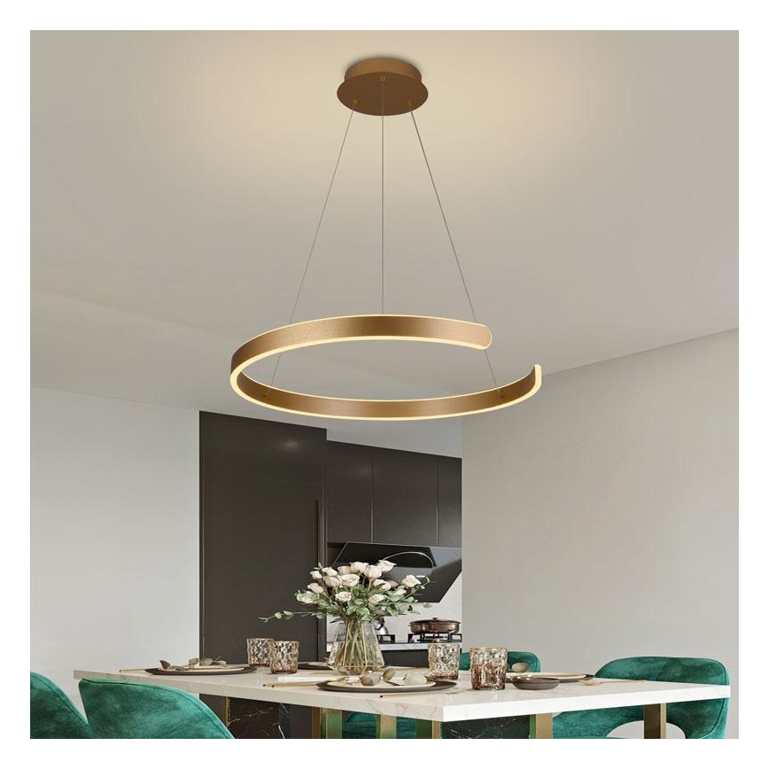 LED Hämardatav lühter LED/70W/230V 3000-6500K d. 60 cm + kaugjuhtimispult