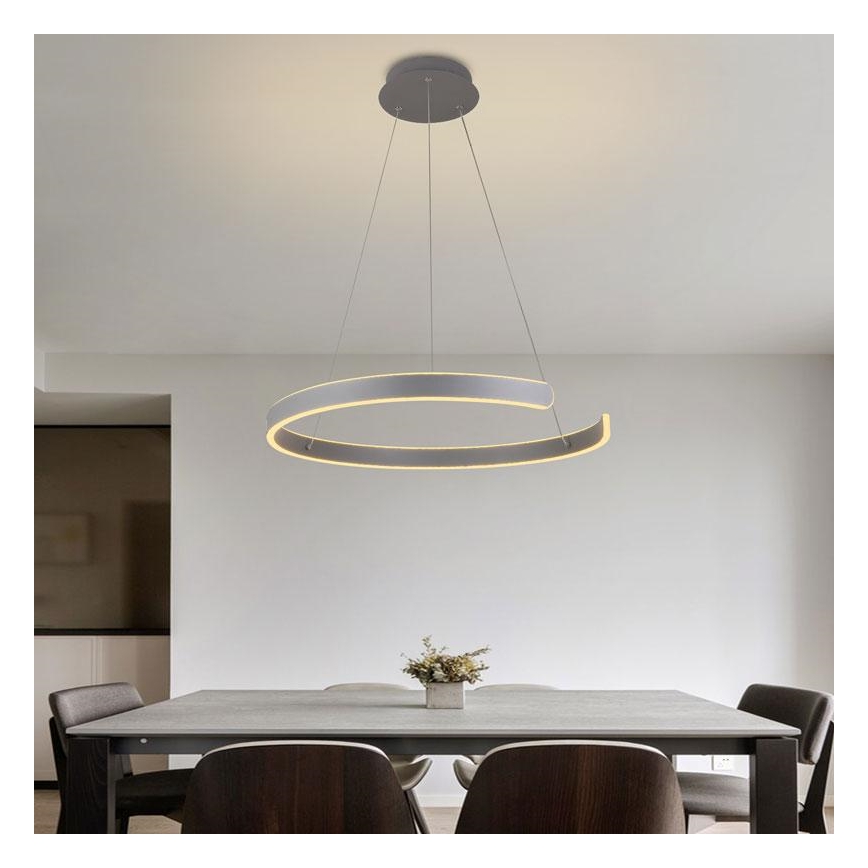 LED Hämardatav lühter LED/70W/230V 3000-6500K d. 60 cm + kaugjuhtimispult