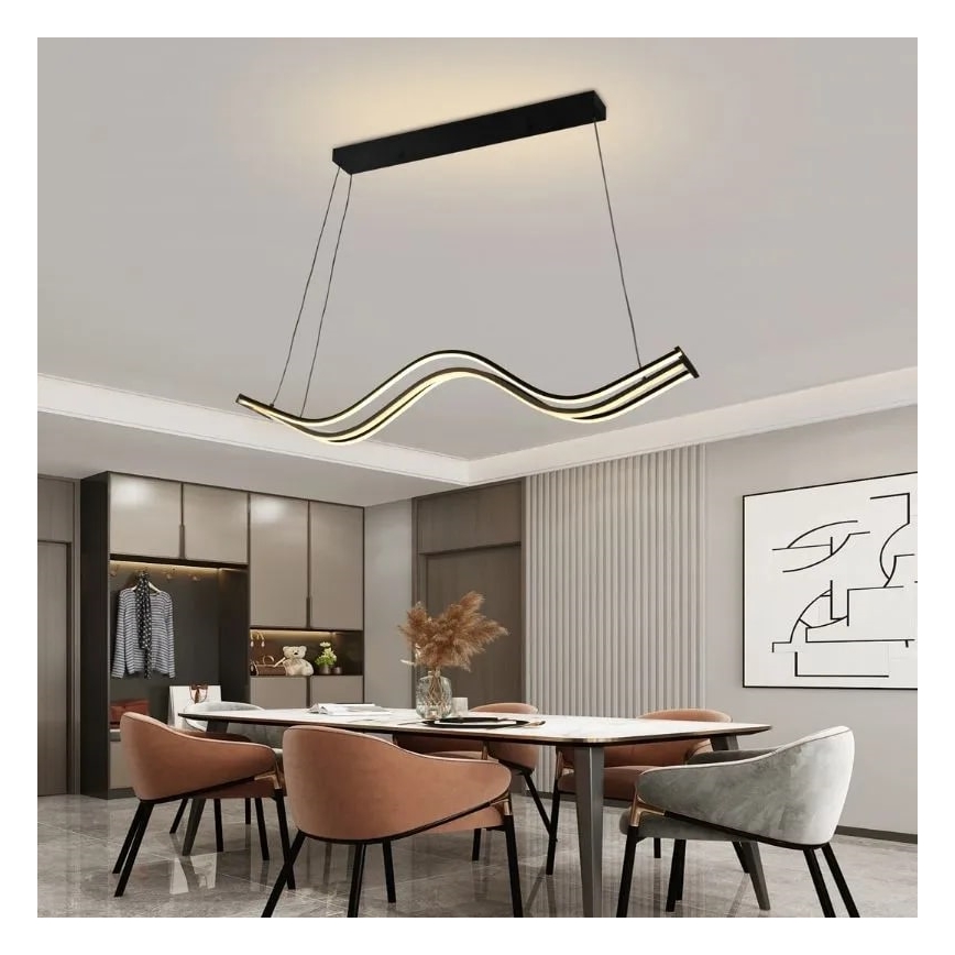 LED Hämardatav lühter LED/70W/230V 3000-6500K + kaugjuhtimispult