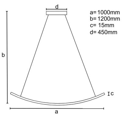 LED Hämardatav lühter LED/70W/230V 3000-6500K + kaugjuhtimispult