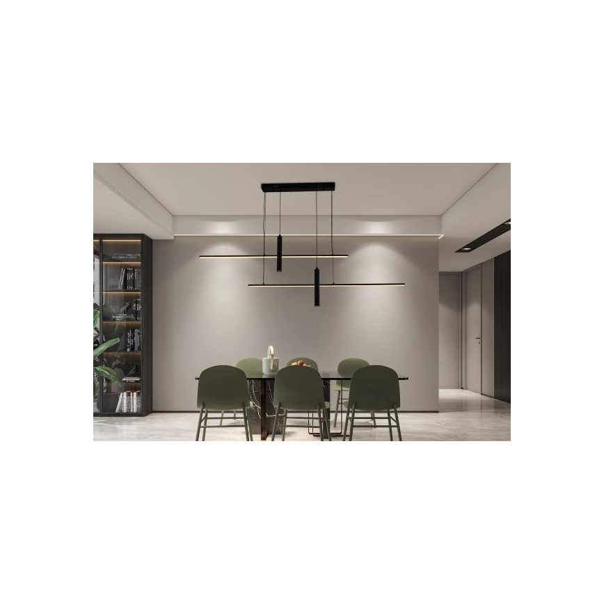 LED Hämardatav lühter LED/70W/230V 3000-6500K + kaugjuhtimispult