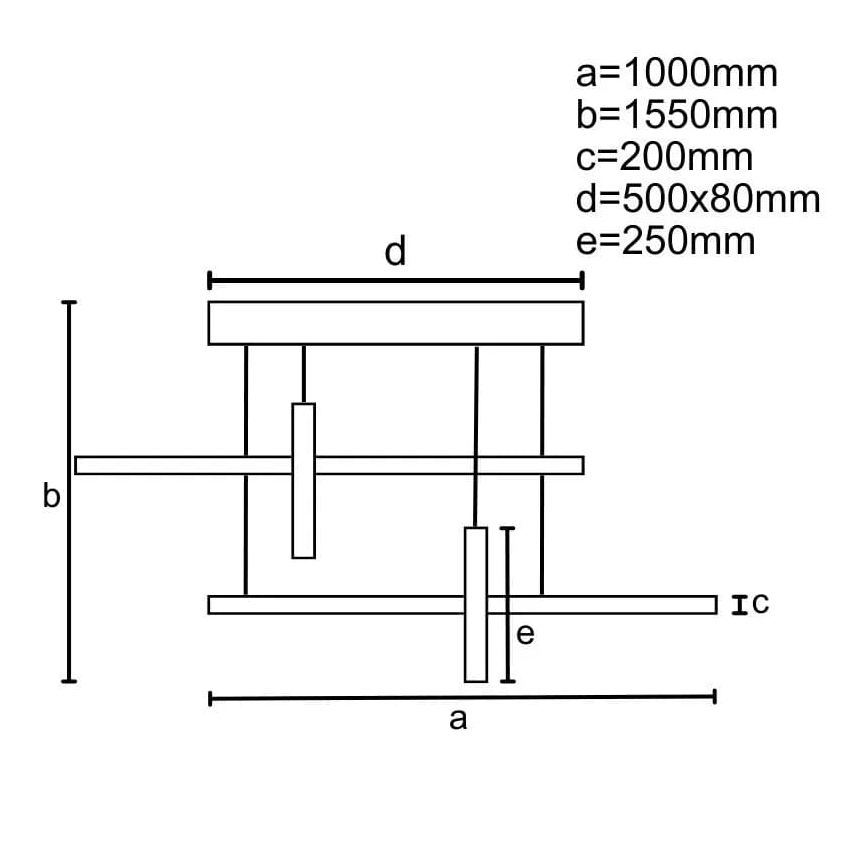 LED Hämardatav lühter LED/70W/230V 3000-6500K + kaugjuhtimispult