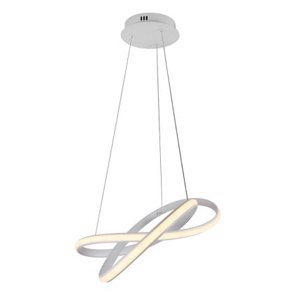 LED Hämardatav lühter LED/70W/230V 3000-6500K d. 55 cm valge + kaugjuhtimispult