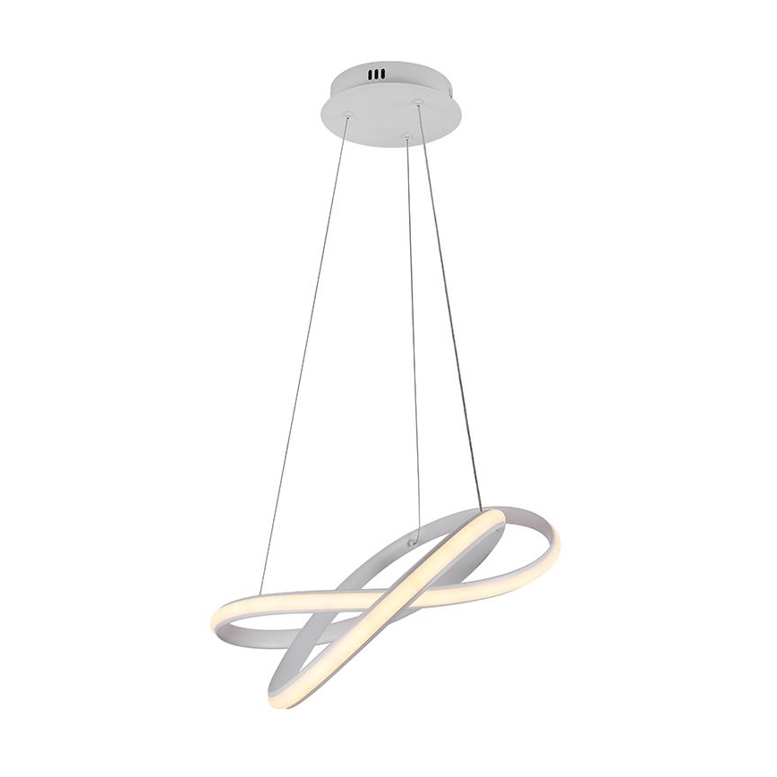 LED Hämardatav lühter LED/70W/230V 3000-6500K d. 55 cm valge + kaugjuhtimispult