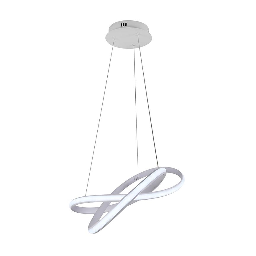 LED Hämardatav lühter LED/70W/230V 3000-6500K d. 55 cm valge + kaugjuhtimispult