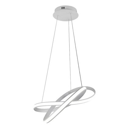 LED Hämardatav lühter LED/70W/230V 3000-6500K d. 55 cm valge + kaugjuhtimispult