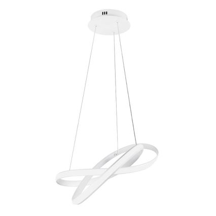 LED Hämardatav lühter LED/70W/230V 3000-6500K d. 55 cm valge + kaugjuhtimispult