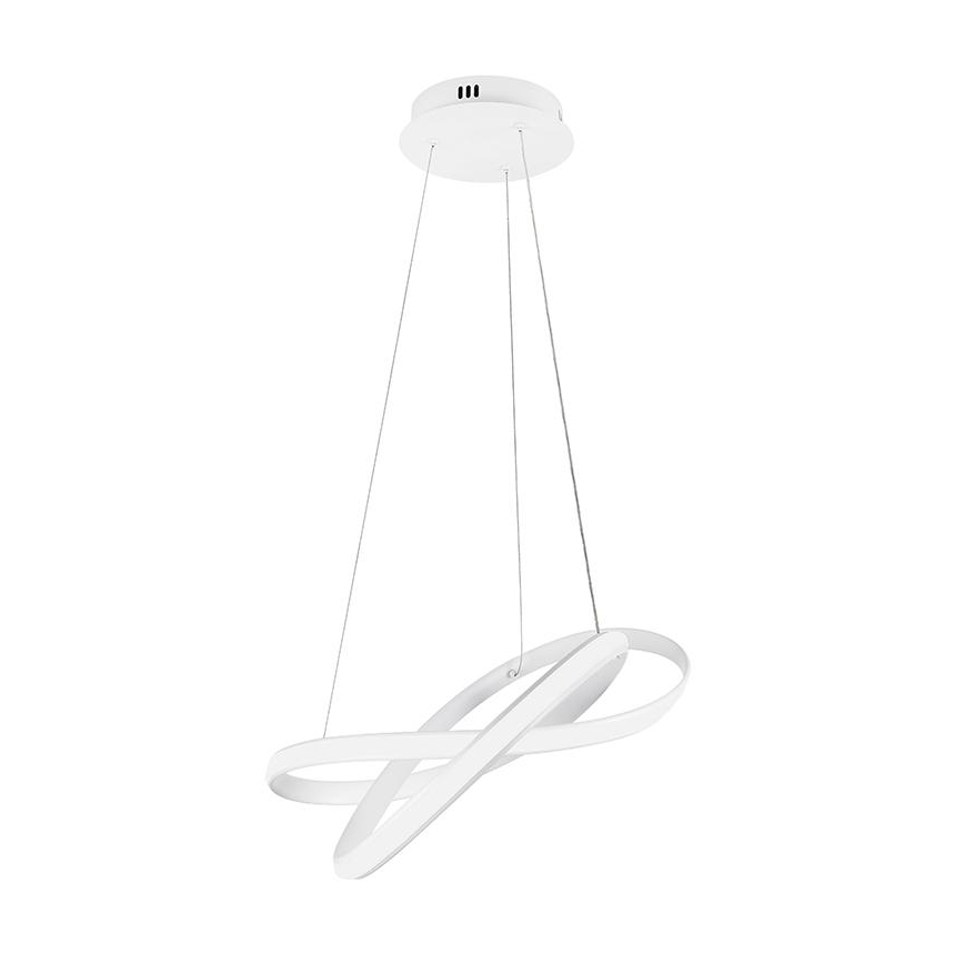 LED Hämardatav lühter LED/70W/230V 3000-6500K d. 55 cm valge + kaugjuhtimispult