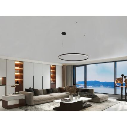 LED Hämardatav lühter LED/72W/230V 3000-6500K + kaugjuhtimispult
