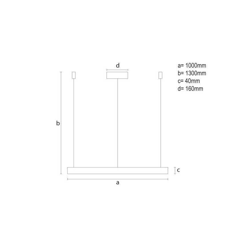 LED Hämardatav lühter LED/72W/230V 3000-6500K + kaugjuhtimispult