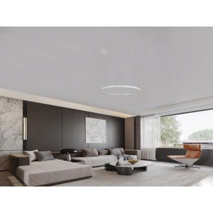 LED Hämardatav lühter LED/72W/230V 3000-6500K + kaugjuhtimispult