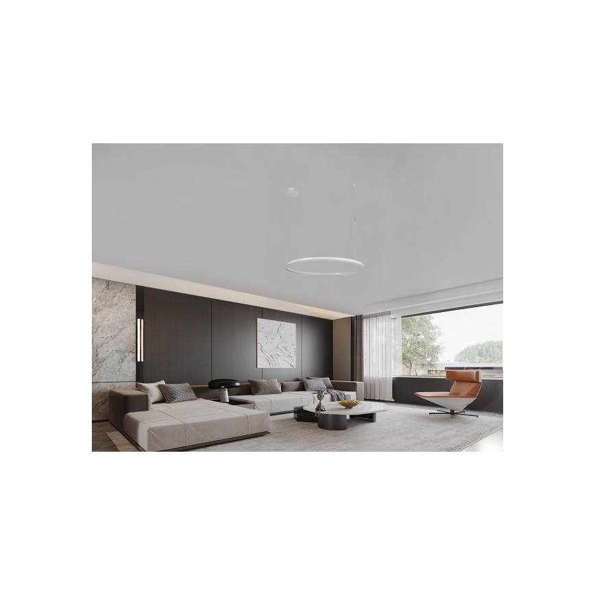 LED Hämardatav lühter LED/72W/230V 3000-6500K + kaugjuhtimispult
