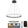 LED Hämardatav lühter LED/75W/230V 3000-6500K d. 60 cm + kaugjuhtimispult