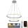 LED Hämardatav lühter LED/75W/230V 3000-6500K d. 60 cm + kaugjuhtimispult