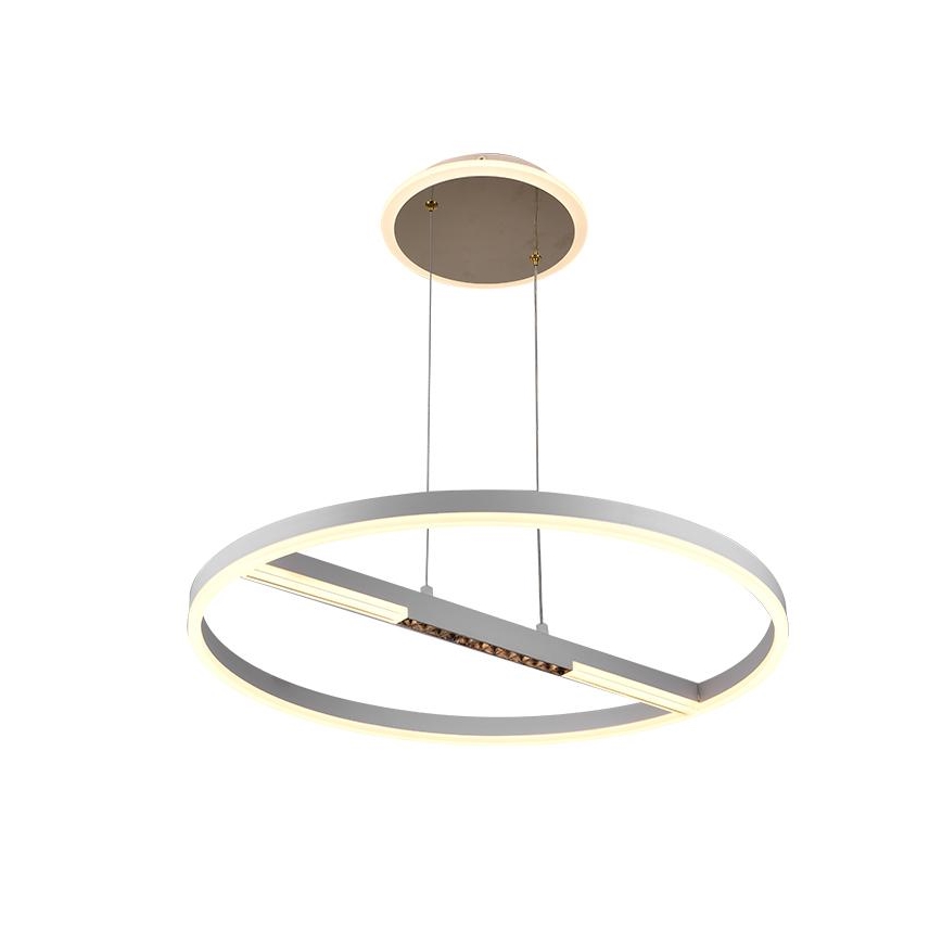 LED Hämardatav lühter LED/75W/230V 3000-6500K + kaugjuhtimispult