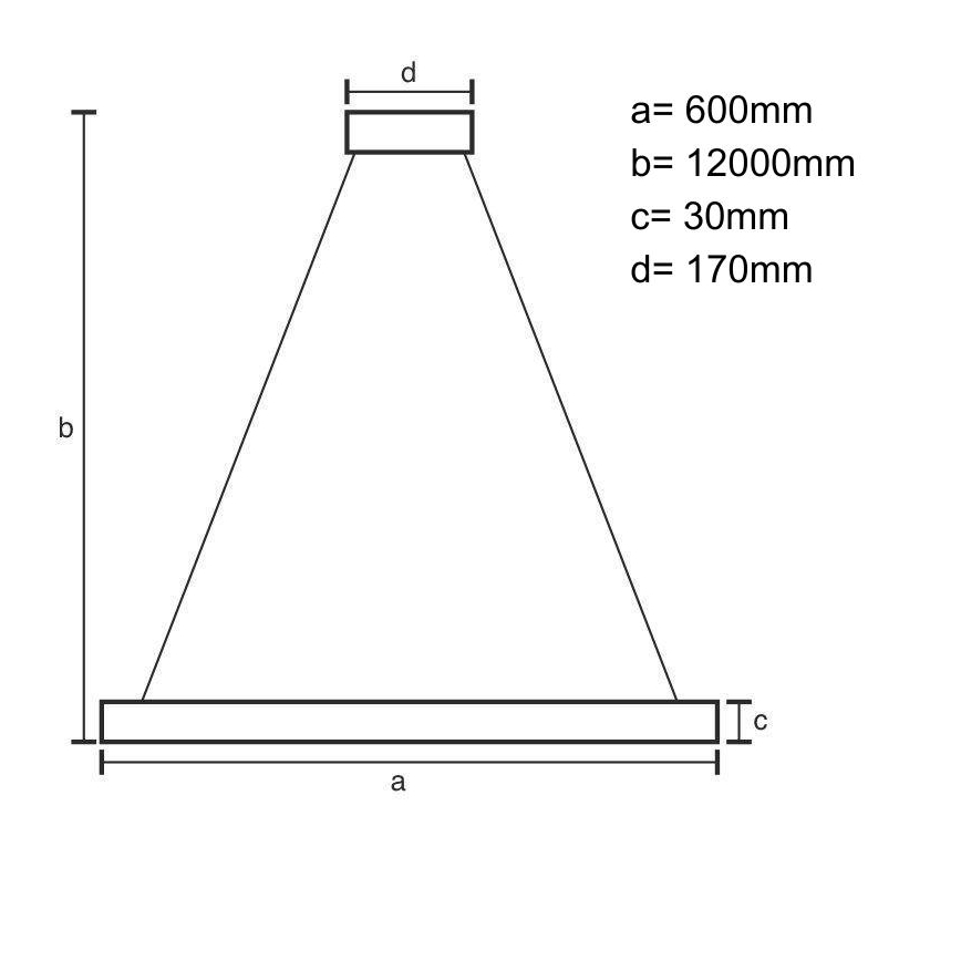 LED Hämardatav lühter LED/75W/230V 3000-6500K + kaugjuhtimispult