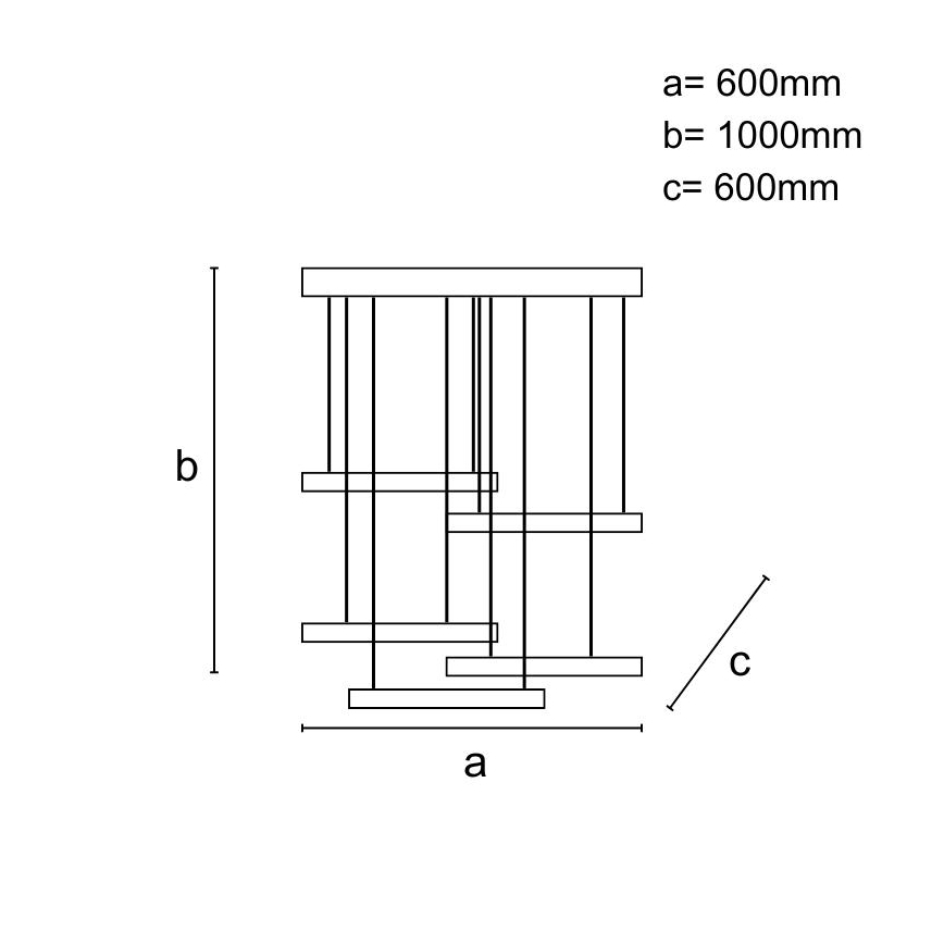LED Hämardatav lühter LED/75W/230V 3000-6500K + kaugjuhtimispult