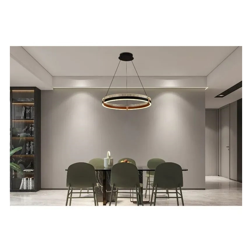 LED Hämardatav lühter LED/80W/230V 3000-6500K d. 60 cm + kaugjuhtimispult
