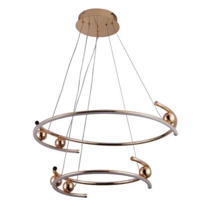 LED Hämardatav lühter LED/80W/230V 3000-6500K d. 60 cm + kaugjuhtimispult