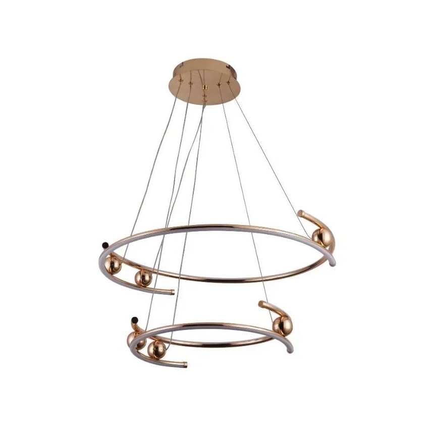 LED Hämardatav lühter LED/80W/230V 3000-6500K d. 60 cm + kaugjuhtimispult