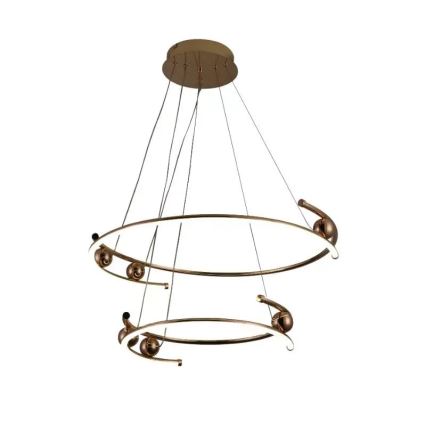 LED Hämardatav lühter LED/80W/230V 3000-6500K d. 60 cm + kaugjuhtimispult