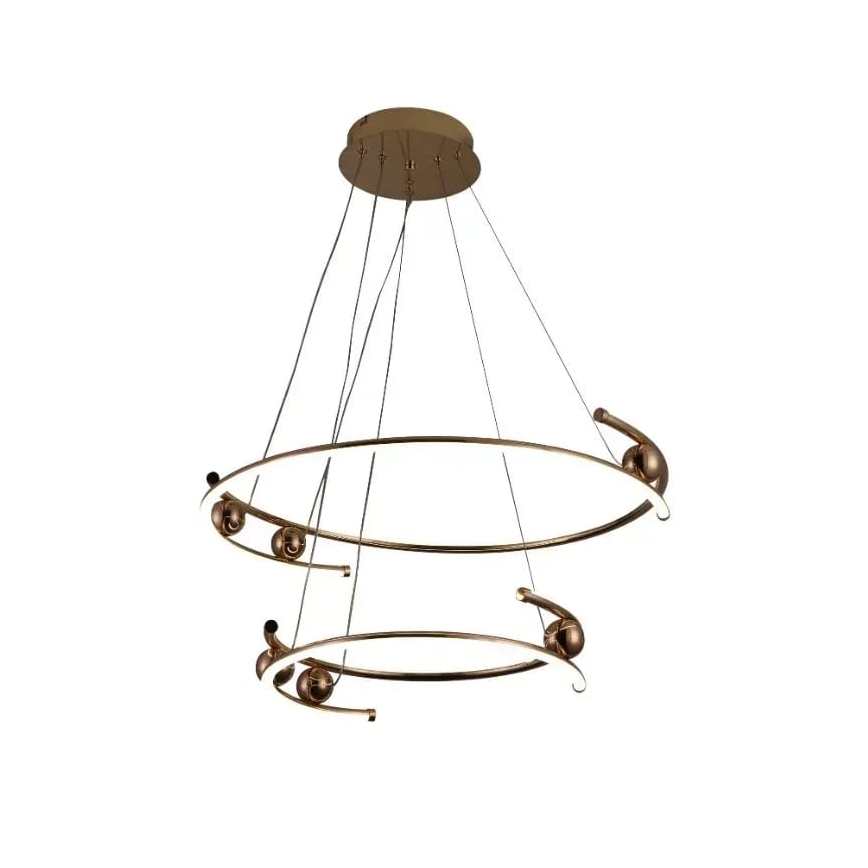 LED Hämardatav lühter LED/80W/230V 3000-6500K d. 60 cm + kaugjuhtimispult