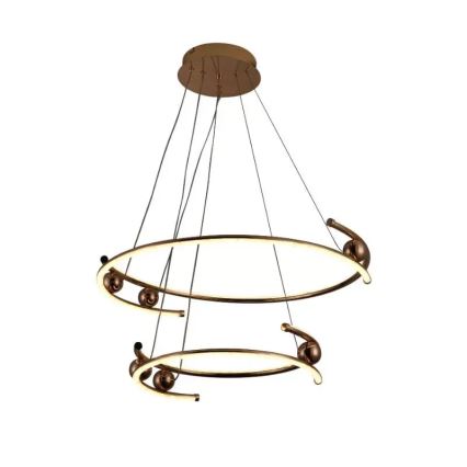 LED Hämardatav lühter LED/80W/230V 3000-6500K d. 60 cm + kaugjuhtimispult