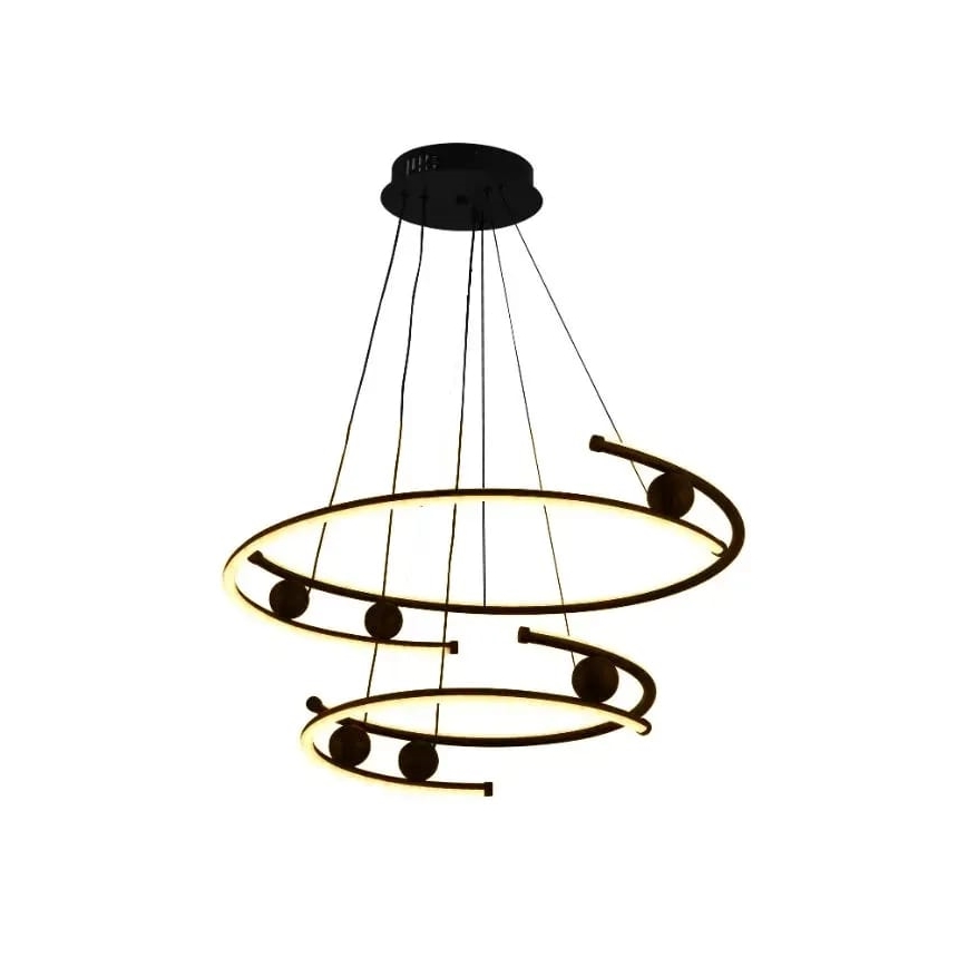LED Hämardatav lühter LED/80W/230V 3000-6500K d. 60 cm + kaugjuhtimispult