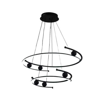 LED Hämardatav lühter LED/80W/230V 3000-6500K d. 60 cm + kaugjuhtimispult