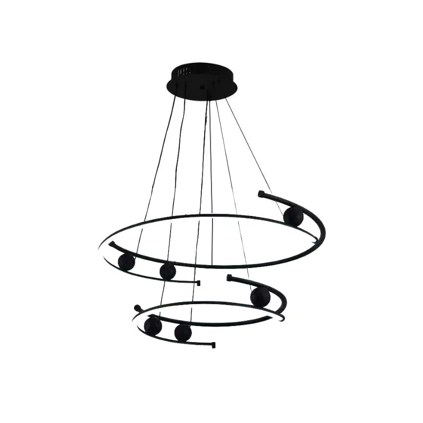 LED Hämardatav lühter LED/80W/230V 3000-6500K d. 60 cm + kaugjuhtimispult