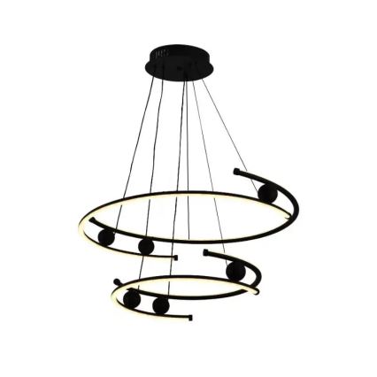 LED Hämardatav lühter LED/80W/230V 3000-6500K d. 60 cm + kaugjuhtimispult
