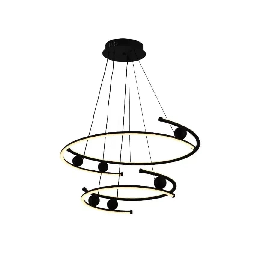 LED Hämardatav lühter LED/80W/230V 3000-6500K d. 60 cm + kaugjuhtimispult
