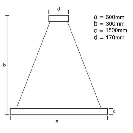 LED Hämardatav kristall-lühter LED/80W/230V 3000-6500K kuldne + kaugjuhtimispult