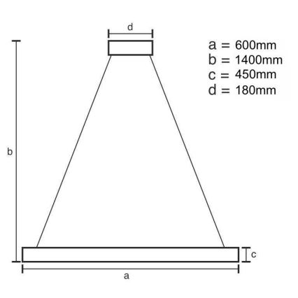 LED Hämardatav kristall-lühter LED/80W/230V 3000-6500K kuldne + kaugjuhtimispult