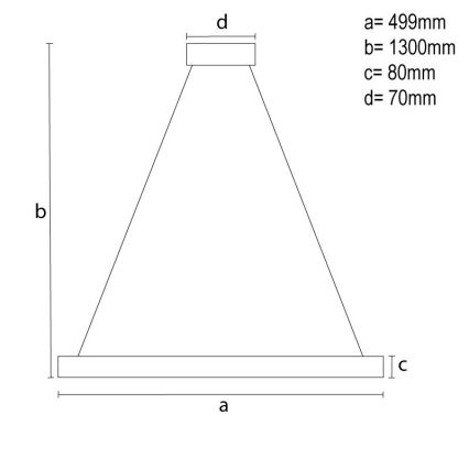 LED Hämardatav kristall-lühter LED/80W/230V 3000-6500K must + kaugjuhtimispult