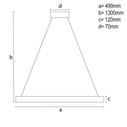 LED Hämardatav kristall-lühter LED/80W/230V 3000-6500K must + kaugjuhtimispult