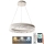 LED Hämardatav lühter LED/80W/230V 3000-6500K valge + kaugjuhtimispult