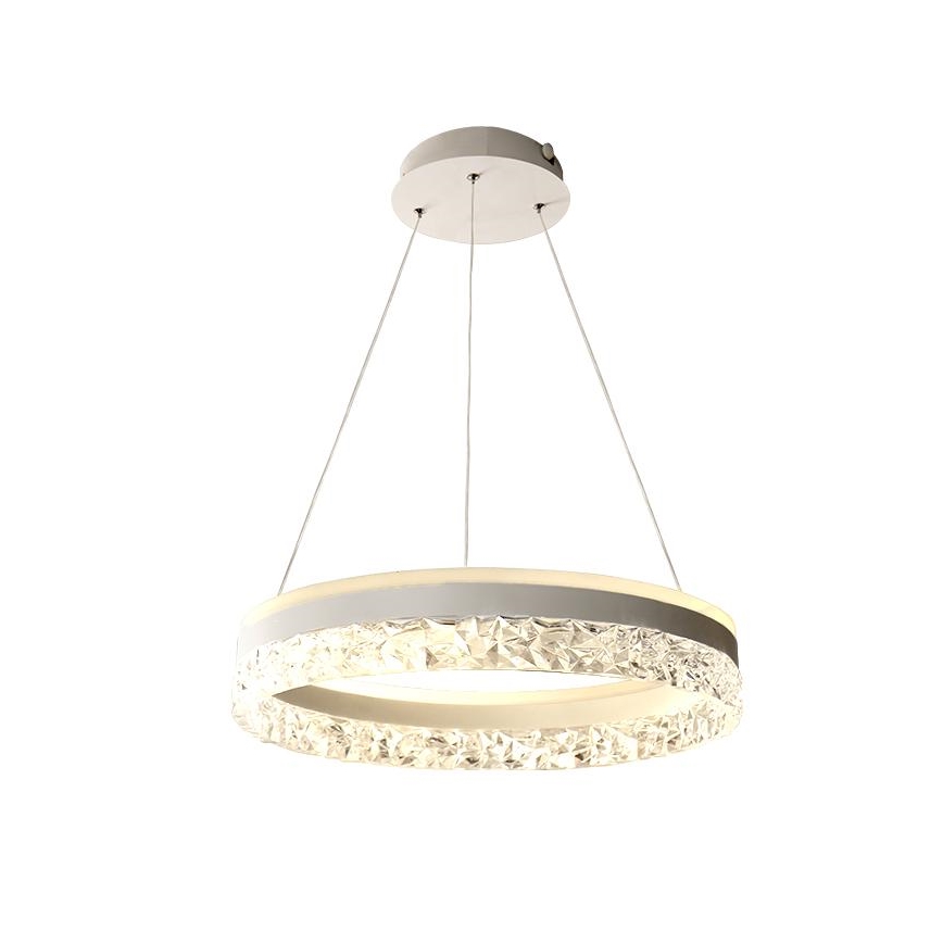 LED Hämardatav lühter LED/80W/230V 3000-6500K valge + kaugjuhtimispult
