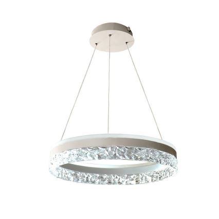 LED Hämardatav lühter LED/80W/230V 3000-6500K valge + kaugjuhtimispult