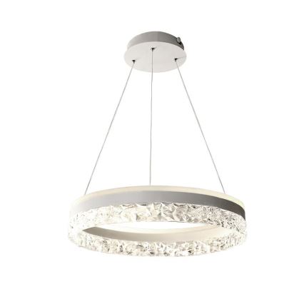 LED Hämardatav lühter LED/80W/230V 3000-6500K valge + kaugjuhtimispult