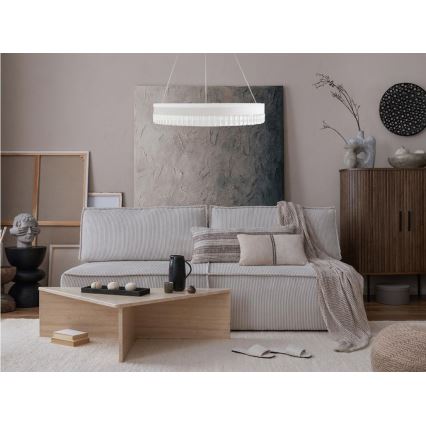 LED Hämardatav kristall-lühter LED/80W/230V 3000-6500K valge + kaugjuhtimispult
