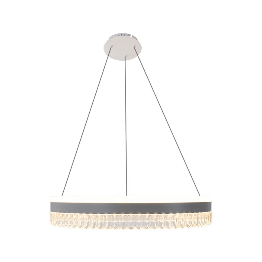 LED Hämardatav kristall-lühter LED/80W/230V 3000-6500K valge + kaugjuhtimispult